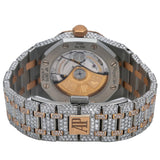 42MM AP Royal Oak Rose Tone Diamond Bezel 33CTW